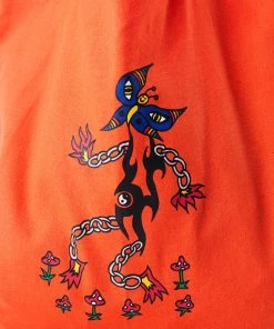 Afends Unisex Mushy - Recycled Tote Bag - Coral