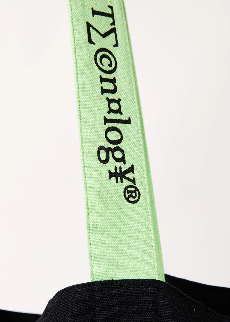 Afends Unisex Natural Technology - Hemp Oversized Tote Bag - Black NEW ARRIVALS 4 Afends Unisex Natural Technology - Hemp Oversized Tote Bag - Black NEW ARRIVALS