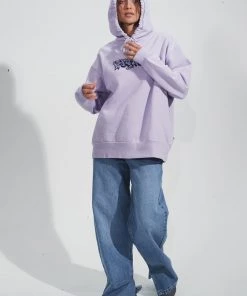 Afends Womens Tracks - Recycled Graphic Hoodie - Tulip