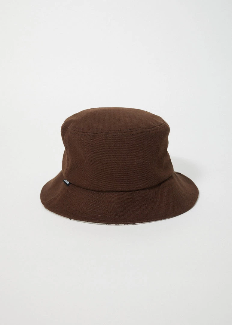 SALE Afends Unisex Richmond - Organic Denim Bucket Hat - Coffee 1 SALE Afends Unisex Richmond - Organic Denim Bucket Hat - Coffee
