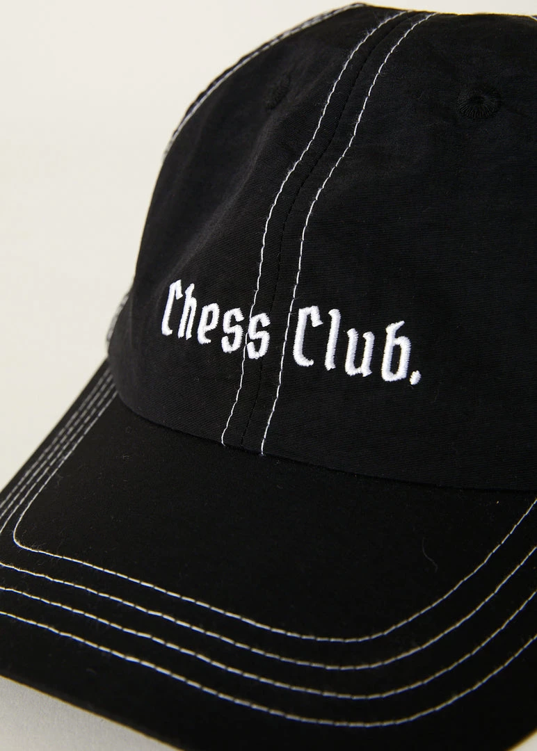 Clothing Afends Unisex Chess Club - Recycled Cap - Black 2 Clothing Afends Unisex Chess Club - Recycled Cap - Black