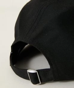 Afends Unisex Daxon - Hemp Cap - Black