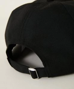 Clothing Afends Unisex Transit - Hemp Cap - Black 7 Clothing Afends Unisex Transit - Hemp Cap - Black