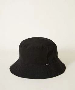 Clothing Afends Unisex Sybil - Recycled Reversible Bucket Hat - Jungle Green