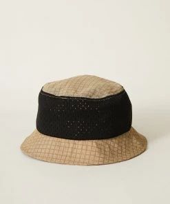 Afends Unisex Checkmate - Recycled Bucket Hat - Beach