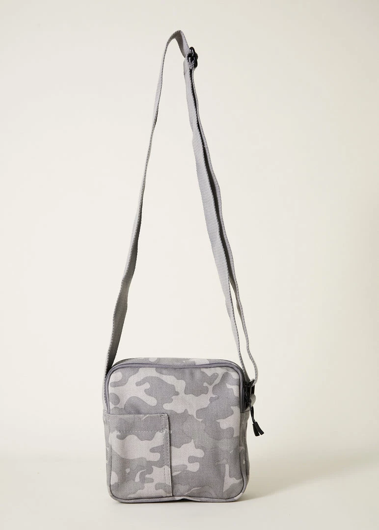 Afends Unisex Cadet - Organic Pouch Bag - Camo 4 Afends Unisex Cadet - Organic Pouch Bag - Camo