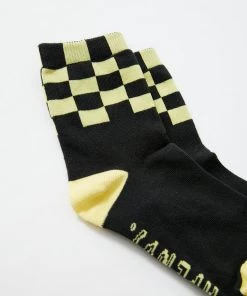 Clothing Afends Unisex Pascale - Hemp Crew Socks - Charcoal