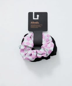 Afends Unisex Pascale - Hemp Scrunchies 3 Pack - Multi