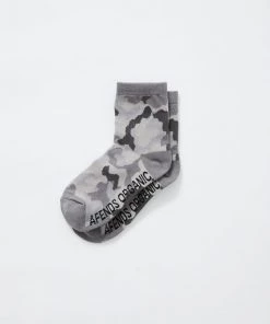 Afends Unisex Cadet - Organic Socks - Camo 6 Afends Unisex Cadet - Organic Socks - Camo