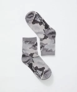 Afends Unisex Cadet - Organic Socks - Camo