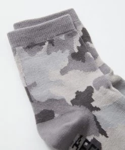 Afends Unisex Cadet - Organic Socks - Camo