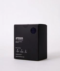 Afends Mens Basis - Hemp Boxer Briefs - Midnight