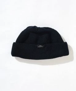 Afends Unisex THC - Hemp Beanie - Black EVERYDAY ESSENTIALS