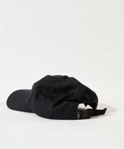 Afends Unisex Foundation - Hemp 6 Panel Cap - Black