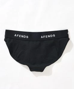 Afends Womens Molly - Hemp Bikini Briefs 3 Pack - Black