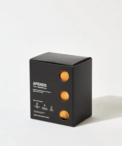 EVERYDAY ESSENTIALS Afends Womens Molly - Hemp G-String Briefs 3 Pack - Chestnut