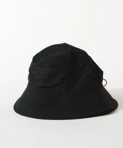 Clothing Afends Unisex Beam Up - Recycled Spray Bucket Hat - Black