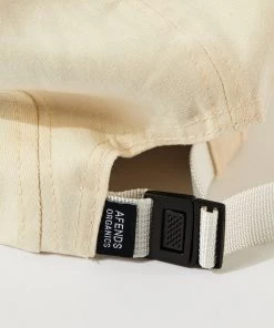 Afends Unisex Crypto - Organic 5 Panel Cap - Natural Clothing