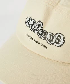 Afends Unisex Crypto - Organic 5 Panel Cap - Natural Clothing