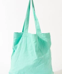 Clothing Afends Unisex Build It - Hemp Tote Bag - Mint