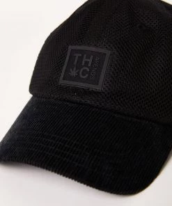 NEW ARRIVALS Afends Unisex Asta - Hemp 6 Panel Cap - Black