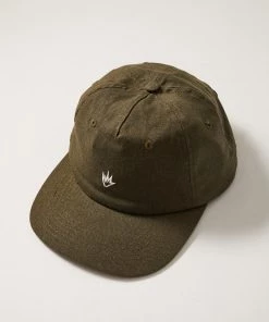 Afends Unisex THC Flame - Hemp Snapback Cap - Forest SALE