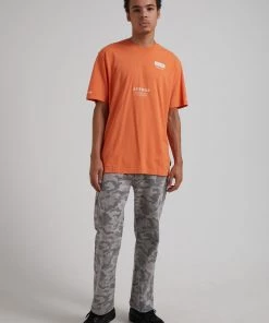 Clothing Afends Unisex Maximum - Unisex Organic Retro Fit T-Shirt - Sunset