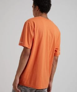 Clothing Afends Unisex Maximum - Unisex Organic Retro Fit T-Shirt - Sunset
