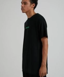 Afends Unisex Remember To Breathe - Unisex Hemp Oversized T-Shirt - Black Clothing 18 Afends Unisex Remember To Breathe - Unisex Hemp Oversized T-Shirt - Black Clothing