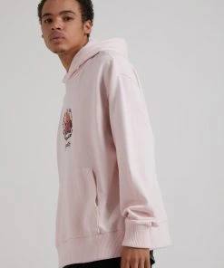 SALE Afends Unisex Eternal Venus - Unisex Hemp Pull On Hood - Ariel Pink