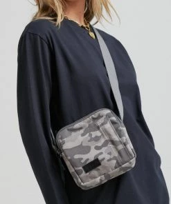 Afends Unisex Cadet - Organic Pouch Bag - Camo 9 Afends Unisex Cadet - Organic Pouch Bag - Camo