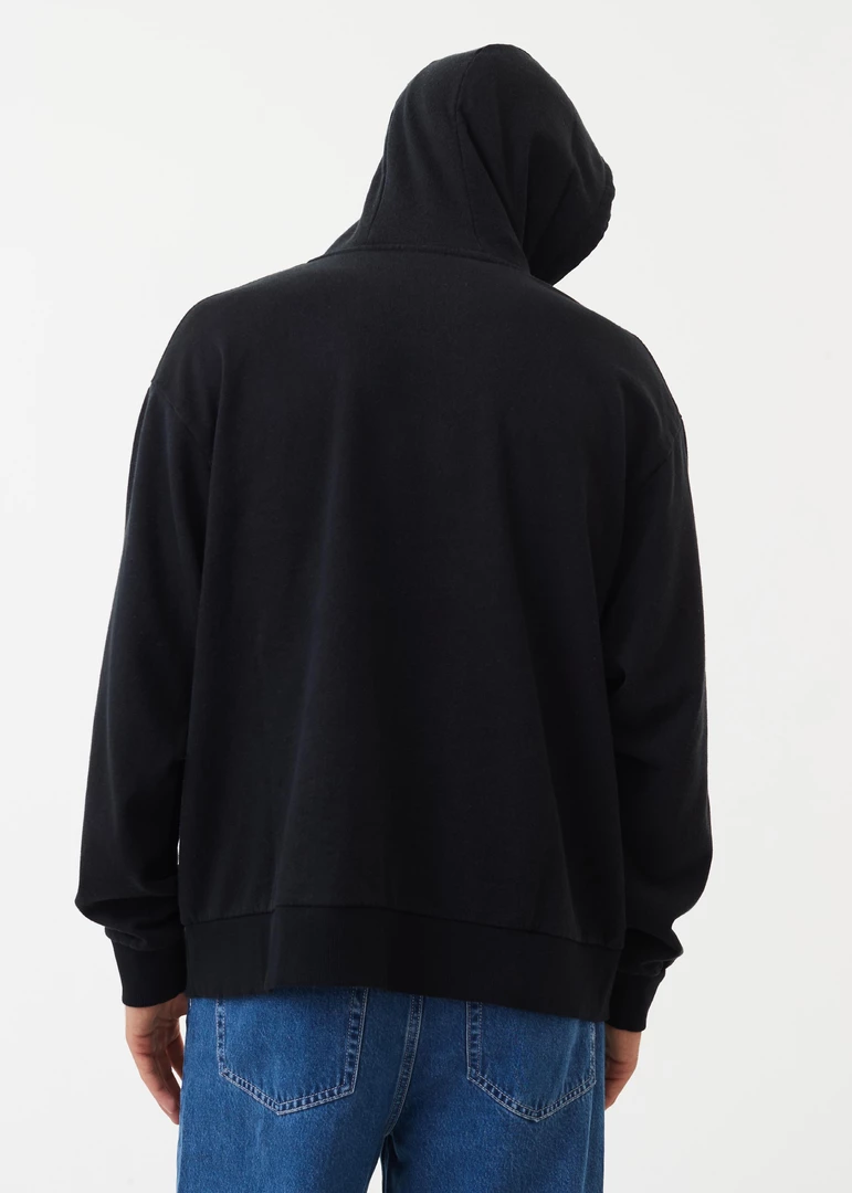 NEW ARRIVALS Afends Mens All Day - Hemp Hoodie - Black 5 NEW ARRIVALS Afends Mens All Day - Hemp Hoodie - Black