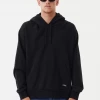 NEW ARRIVALS Afends Mens All Day - Hemp Hoodie - Black
