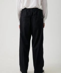 Afends Mens Chess Club - Hemp Relaxed Pants - Black NEW ARRIVALS 9 Afends Mens Chess Club - Hemp Relaxed Pants - Black NEW ARRIVALS