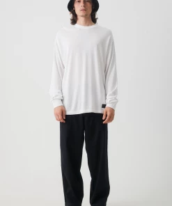 Afends Mens Essential - Hemp Retro Long Sleeve T-Shirt - White NEW ARRIVALS 8 Afends Mens Essential - Hemp Retro Long Sleeve T-Shirt - White NEW ARRIVALS