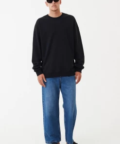 Afends Mens Sativa - Hemp Crew Neck Jumper - Black NEW ARRIVALS 8 Afends Mens Sativa - Hemp Crew Neck Jumper - Black NEW ARRIVALS