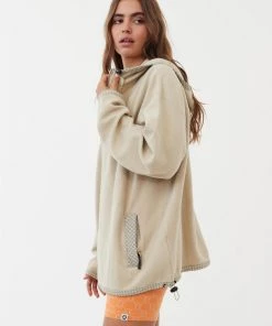 Afends Unisex Anthology - Recycled Reverse Fleece Hoodie - Cement NEW ARRIVALS 18 Afends Unisex Anthology - Recycled Reverse Fleece Hoodie - Cement NEW ARRIVALS