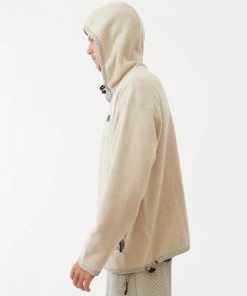 Afends Unisex Anthology - Recycled Reverse Fleece Hoodie - Cement NEW ARRIVALS 17 Afends Unisex Anthology - Recycled Reverse Fleece Hoodie - Cement NEW ARRIVALS