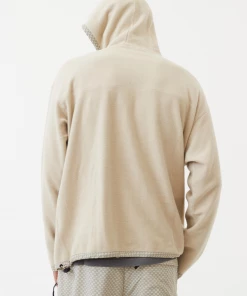 Afends Unisex Anthology - Recycled Reverse Fleece Hoodie - Cement NEW ARRIVALS 19 Afends Unisex Anthology - Recycled Reverse Fleece Hoodie - Cement NEW ARRIVALS