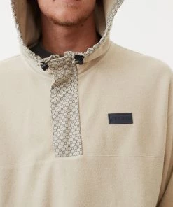 Afends Unisex Anthology - Recycled Reverse Fleece Hoodie - Cement NEW ARRIVALS 13 Afends Unisex Anthology - Recycled Reverse Fleece Hoodie - Cement NEW ARRIVALS