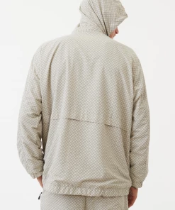 Afends Unisex Anthology - Unisex Recycled Nylon Anorak - Cement