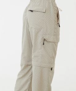 NEW ARRIVALS Afends Unisex Anthology - Unisex Recycled Nylon Zip Off Pants - Cement