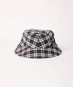 Afends Unisex Asta - Hemp Reversible Bucket Hat - Steel NEW ARRIVALS