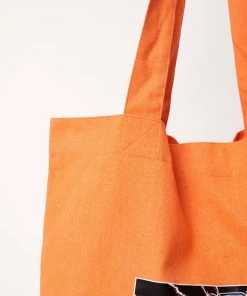 Afends Unisex Chromed - Recycled Tote Bag - Papaya 5 Afends Unisex Chromed - Recycled Tote Bag - Papaya