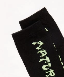 NEW ARRIVALS Afends Unisex Natural Technology - Hemp Crew Socks - Black