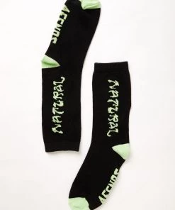 NEW ARRIVALS Afends Unisex Natural Technology - Hemp Crew Socks - Black