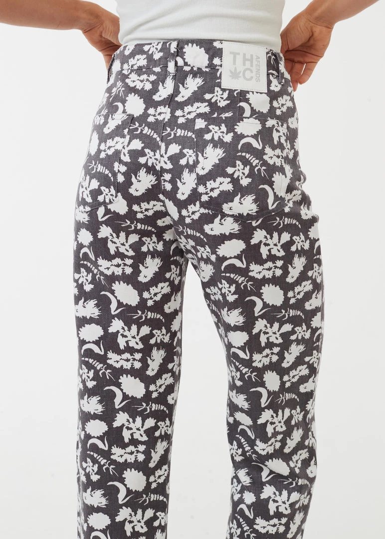 Afends Womens Bayley Shelby Long - Hemp Wide Leg Pants - Steel NEW ARRIVALS 5 Afends Womens Bayley Shelby Long - Hemp Wide Leg Pants - Steel NEW ARRIVALS