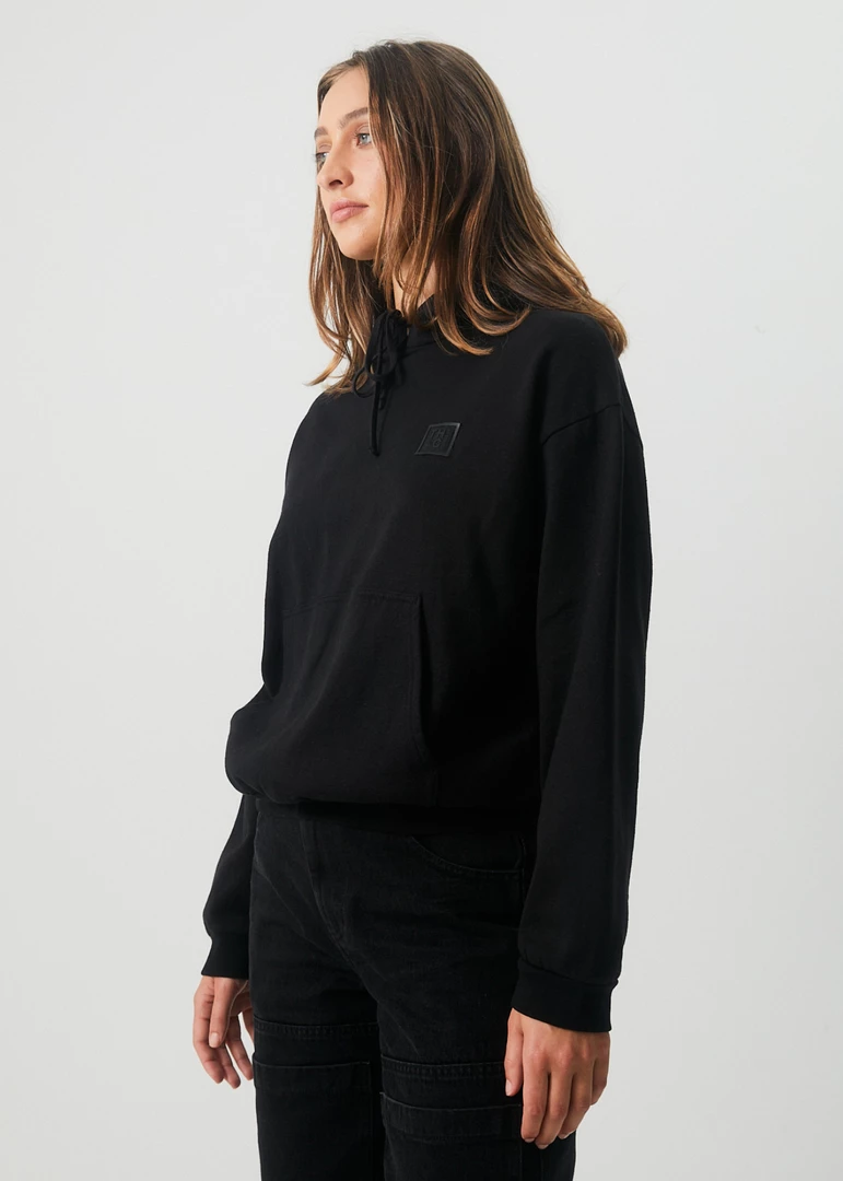 NEW ARRIVALS Afends Womens Comet - Hemp Hoodie - Black 5 NEW ARRIVALS Afends Womens Comet - Hemp Hoodie - Black