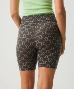 NEW ARRIVALS Afends Womens Lois - Recycled Bike Shorts - Steel 10 NEW ARRIVALS Afends Womens Lois - Recycled Bike Shorts - Steel