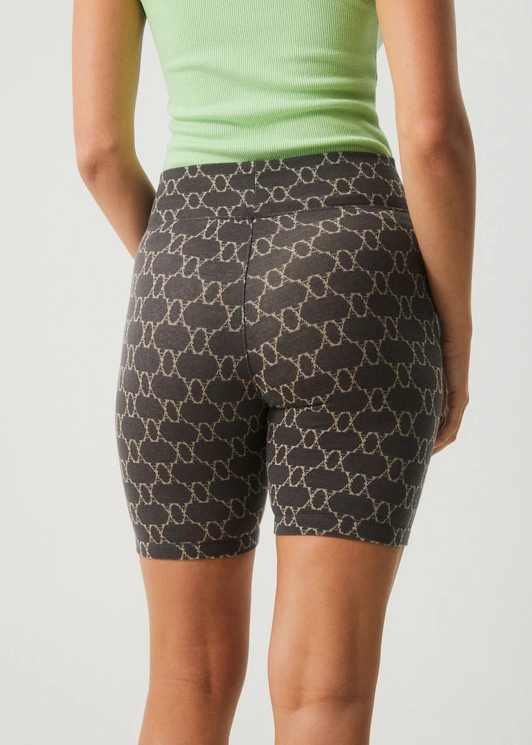 NEW ARRIVALS Afends Womens Lois - Recycled Bike Shorts - Steel 5 NEW ARRIVALS Afends Womens Lois - Recycled Bike Shorts - Steel